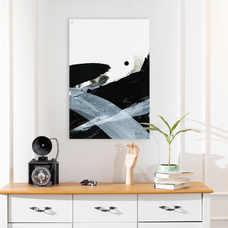 Mouvement contemporain et moderne dégradé II, H 24 po x l 16 po