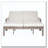 Outdoor Double Lounge Chair with 5-Position Adjustable Backrest-1672858203