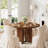 Friedemar Round Metal Base Dining Table