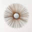 Caldicot Sunburst Framed Accent Mirror in Burnt Copper