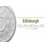 Endurathane Edinburgh Ceiling Medallion, 18"OD x 1 3/4"P (Fits Canopies up to 5 1/4"), Hand-Painted Black Pearl Finish-811990371