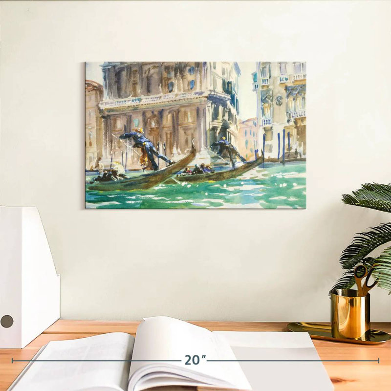 Mehar View Of Venice 1906, 8" H x 12" W
