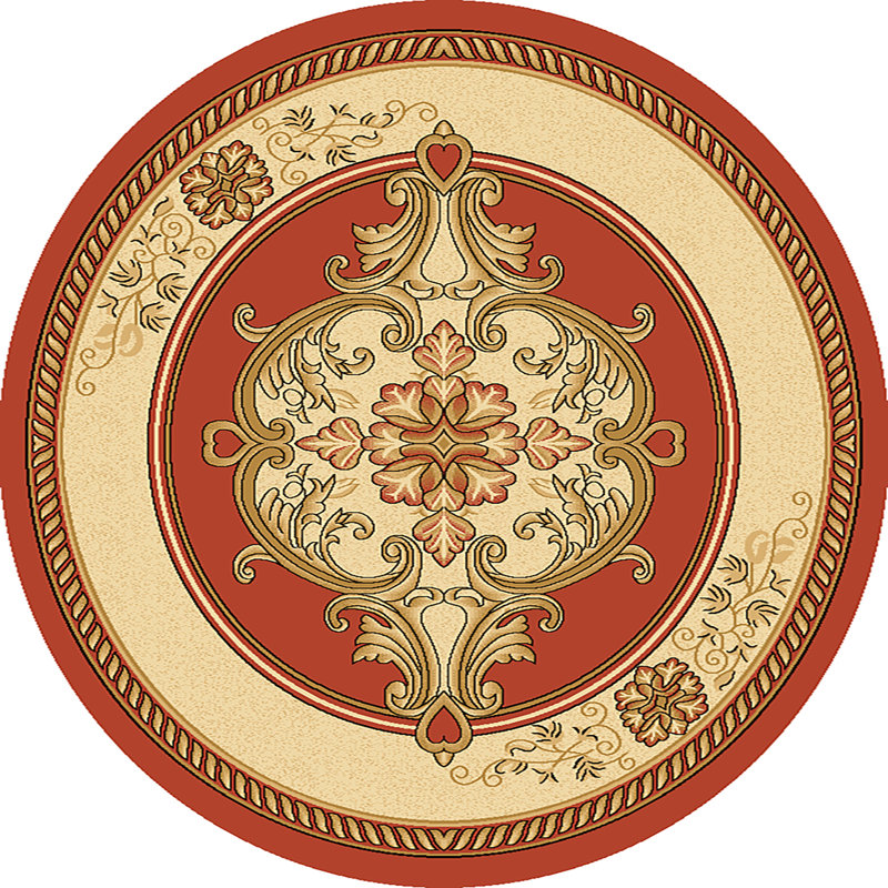 Ramsel Oriental Indoor Rug, Round 5'3"