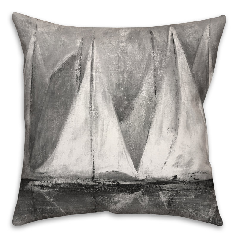  Housse et insert de coussin carré pour voilier, Noir