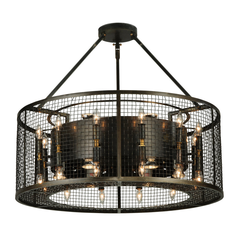 Rustic Lodge 36 - Light Chandelier