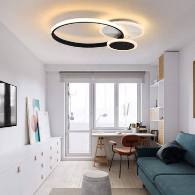 Warmweiß Azmat Deckenlampe Design Flammig LED Ringe 3000K Bewertungen 3 & Perspections