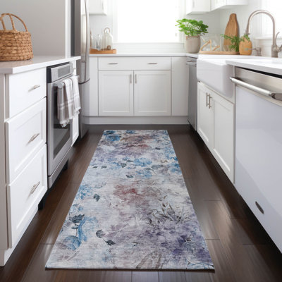 Tapis intérieur / extérieur Karsyn avec envers antidérapant