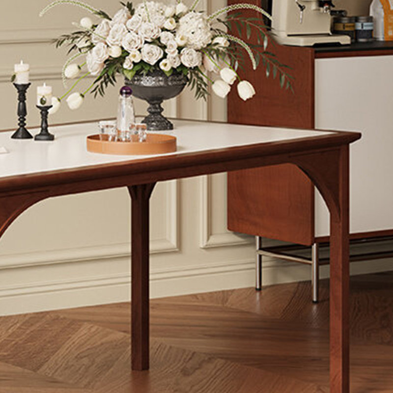 High-End Designer Dining Table, 29.52"H x 62.99"L x 31.49"W