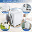 4,1 pieds cubes Pi. Combiné laveuse et essoreuse portative haute efficacité-126230119