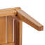 Ensemble de conversation d'extérieur 5 pièces en bois d'acacia avec plateau à lattes et coussins-124608876-124608877