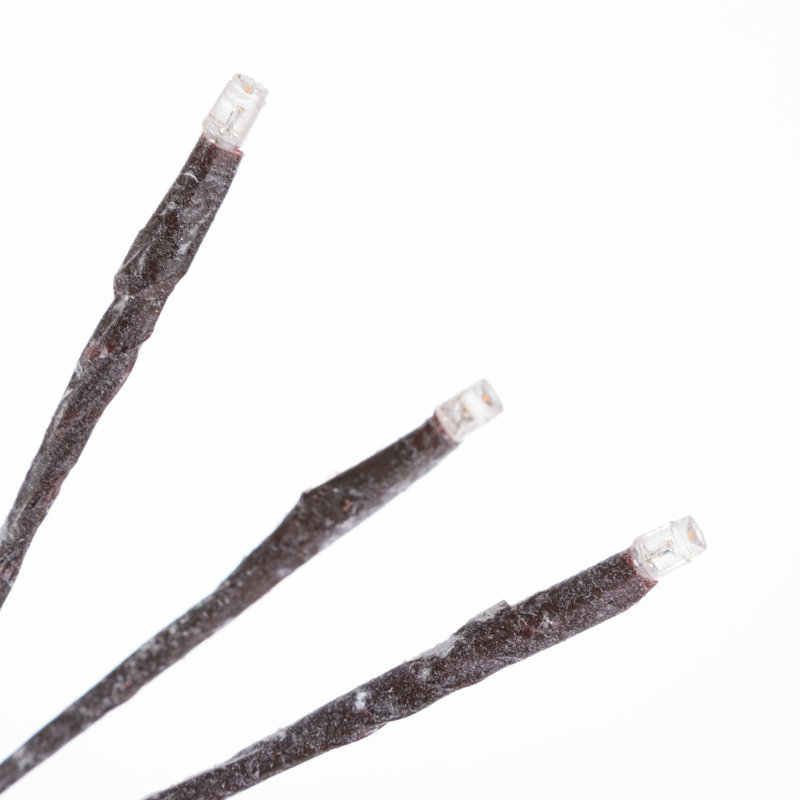 Arbre artificiel pin électrique enneigé 6 pi