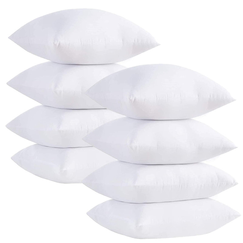 White Square Cushion Pad