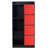 Black/Red selected
