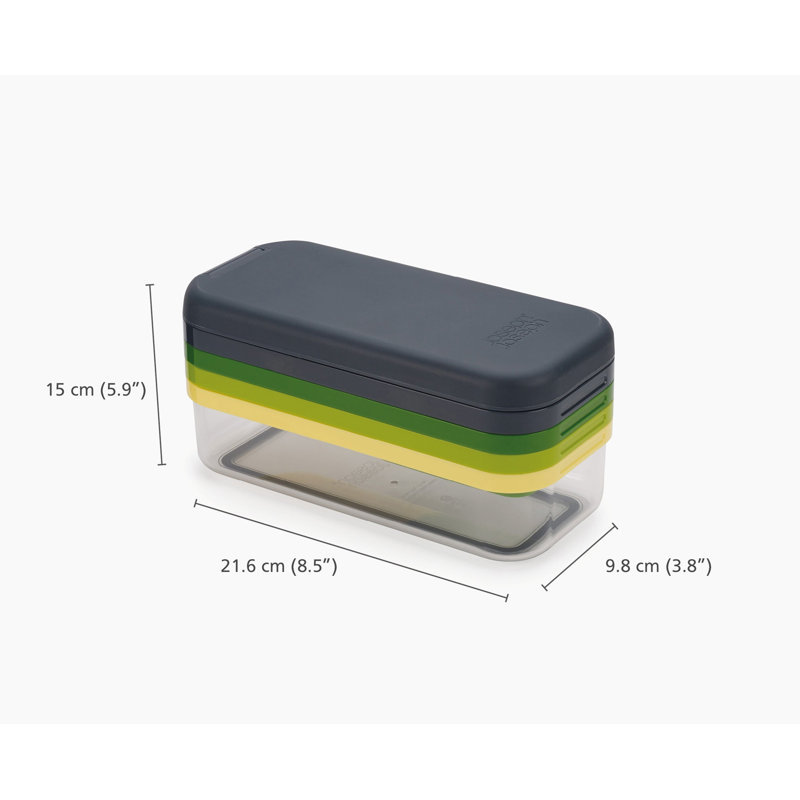 Joseph Joseph Multi-prep Compact 4-in-1 Chop, Grate and Slice Set