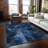 Washable Floral Indoor / Outdoor Rug-405643904