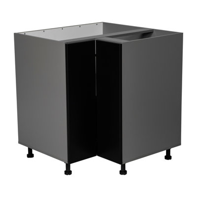 WALLKITCHENS 33 W x 24 D x 34 1/2 H Particleboard Modern Base corner in Matte