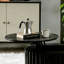Table basse à plateau relevable 27,5 "avec base en relief fabriquée à la main (noir) - Table de rangement sans assemblage pour le salon-2034979611