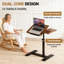 Adjustable Height Solid Wood Iron Computer Desk-961096346