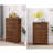 White Solid Wood Rectangular Console Table-264666759-264666756