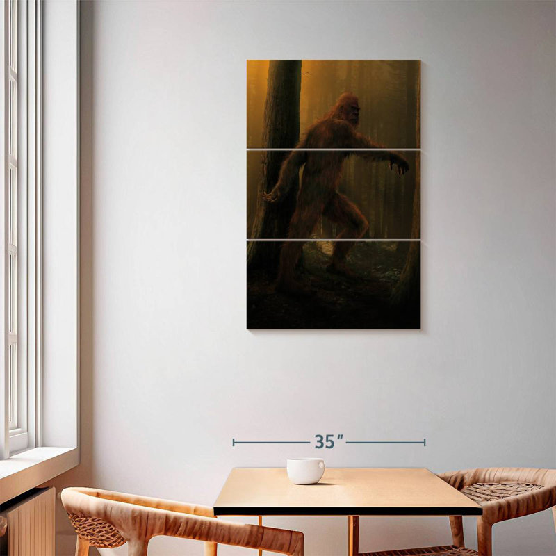 Kelan Bigfoot, 57" H x 36" W