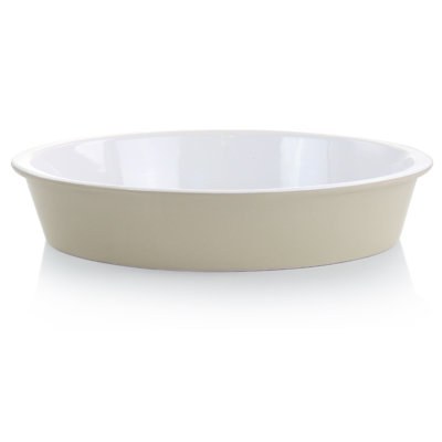 Martha Stewart 1.3 Qt. Stoneware Oval Baker