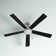 Croft 60"  5 - Blade LED Standard Ceiling Fan with Pull Chain and Light Kit Included