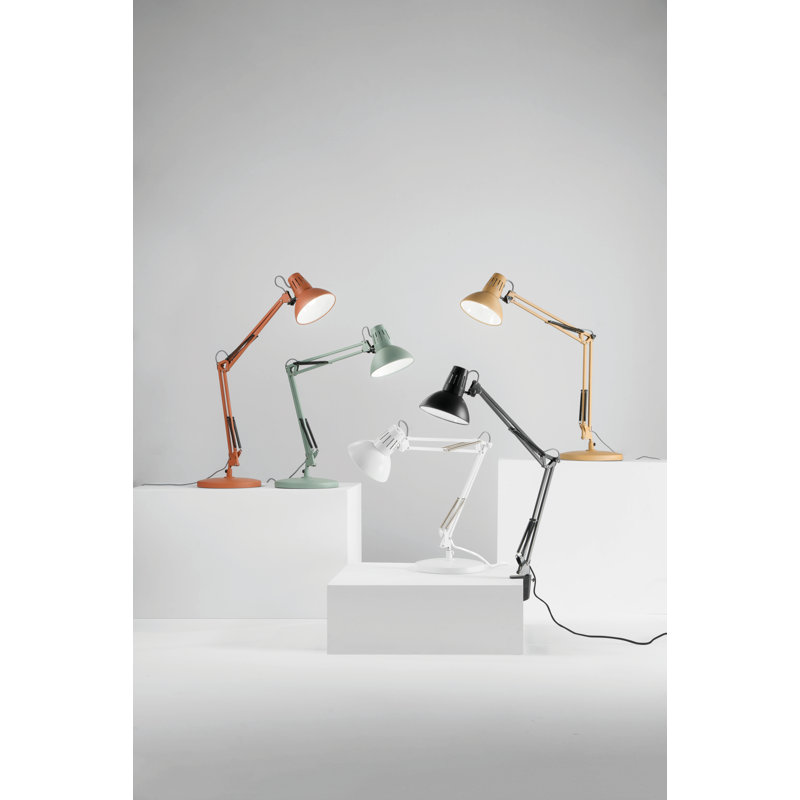 Azareel Metal Table Lamp, Yellow