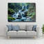 Art mural en verre trempé cascade-607954713
