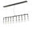10 - Light Wrought Iron Kitchen Island Pendant
