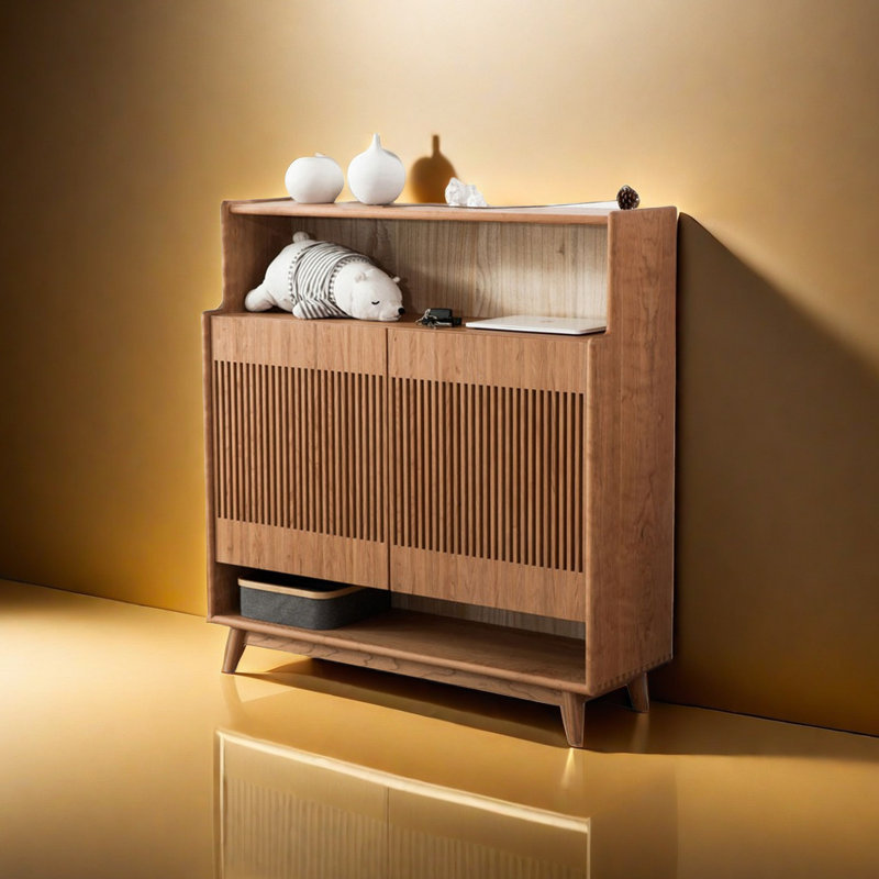 Solid Wood Accent Cabinet