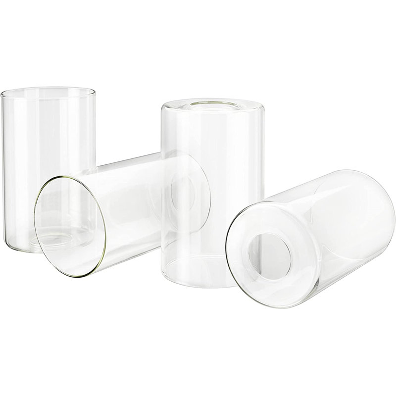 6.5'' H Glass Drum Wall Sconce Shade