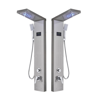 44'' Shower Panel with Fixed Shower Head