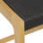 Pai Counter Stool with Solid Wood Frame