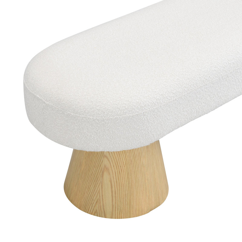 Repose-pieds confortable, Beige