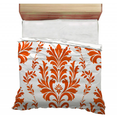 Floral Pattern Art Damask Comforter