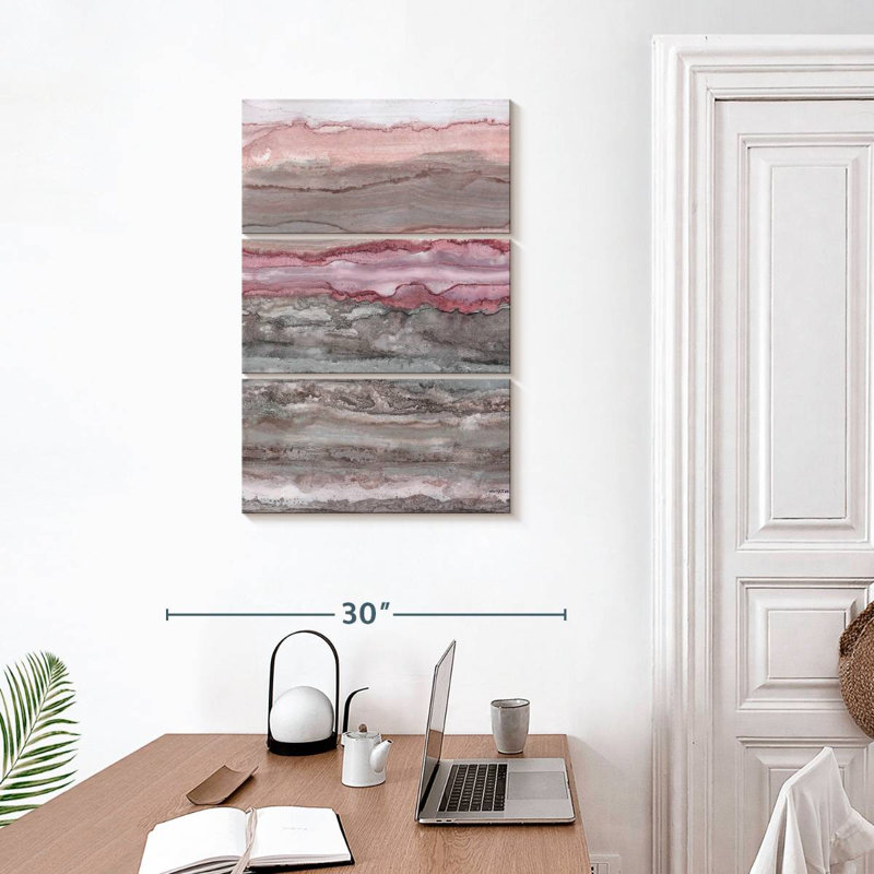 Avery Rose Quartz Quarry, 32" H x 20" W