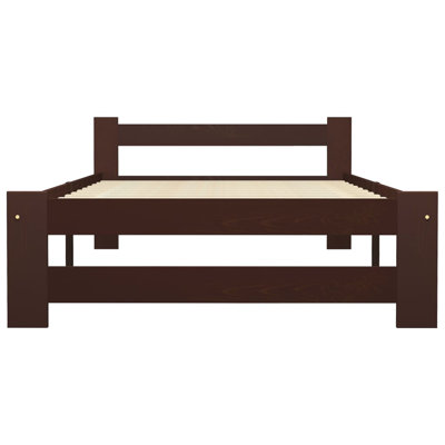 Berna Solid Wood Bed