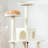 PETMAKER 6-Foot Cat Tower, Cat Condo 9 Sisal Rope Scratching Posts with Hanging Toys-126399145-126399146