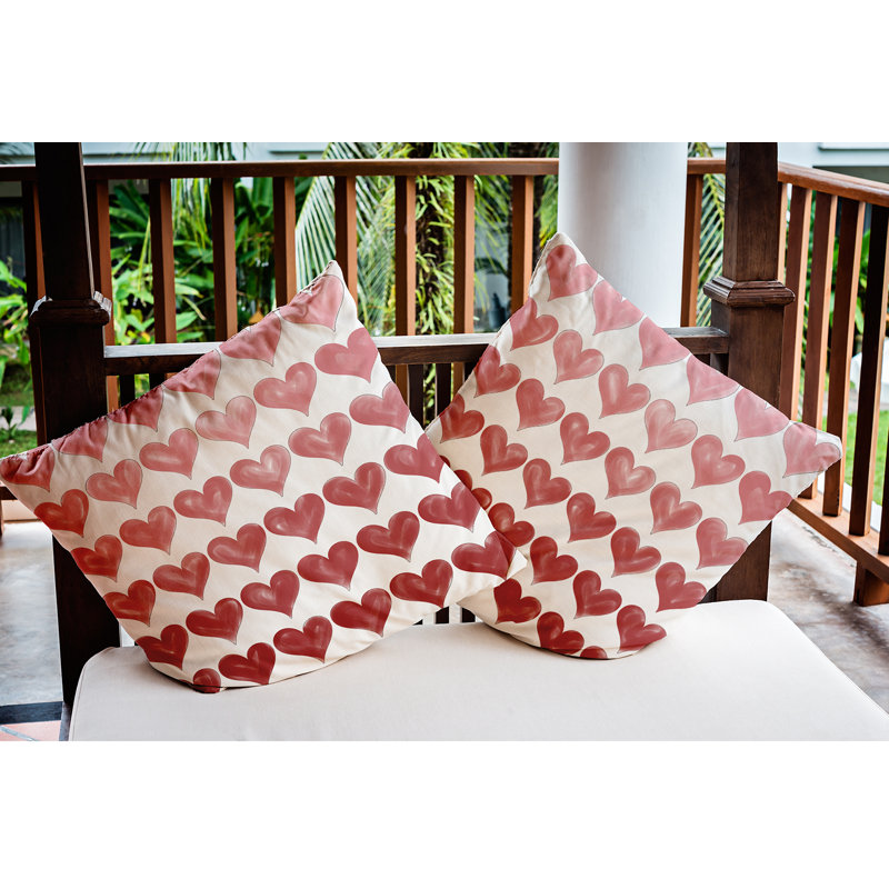  Housse et insert de coussin décoratif en polyester, 20 po x 20 po