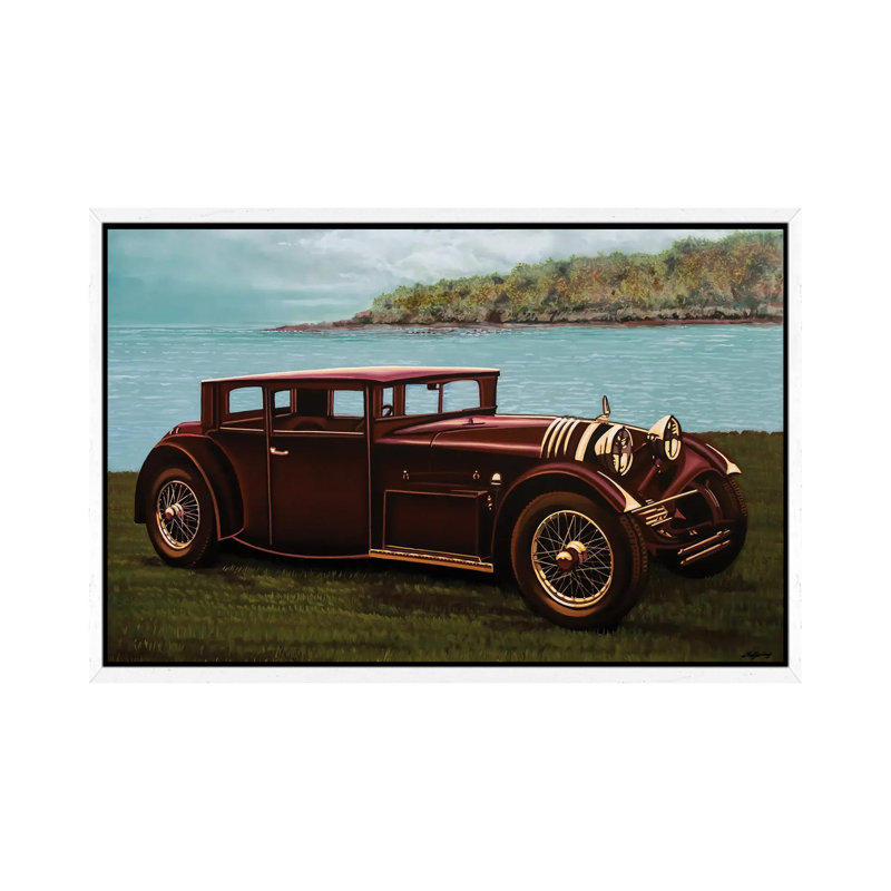 Voisin C20 Mylord Demi-Berline 1931 by Paul Meijering - Floater Frame Gallery-Wrapped Canvas Giclée on Canvas