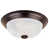 Oil Rubbed Bronze/4.5"H x 11.25"W/White Alabaster