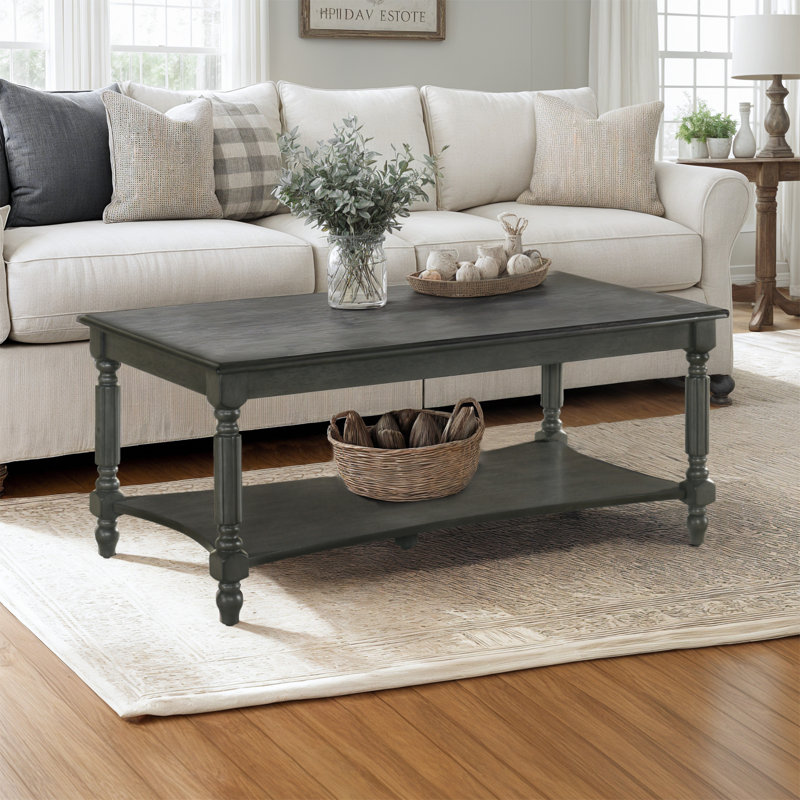 Table basse Branham, Chêne gris foncé