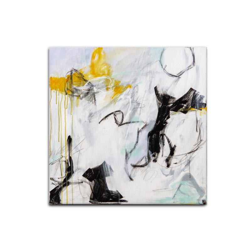Little Black Dress Print by Patricia Schwimmer, Wrapped Canvas, 30" H x 30" W x 1.5" D, Does Not Apply