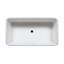 Bandon 59" x 32" Freestanding Soaking Solid Surface Bathtub-60772204
