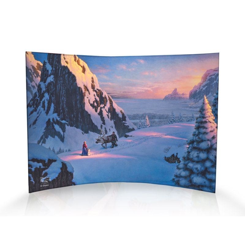Imprimé acrylique incurvé Disney (Frozen)