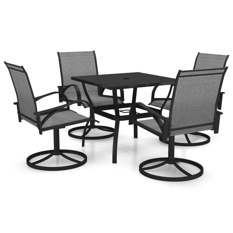 Elimelec 4 - Person Patio Dining Set with Square Table