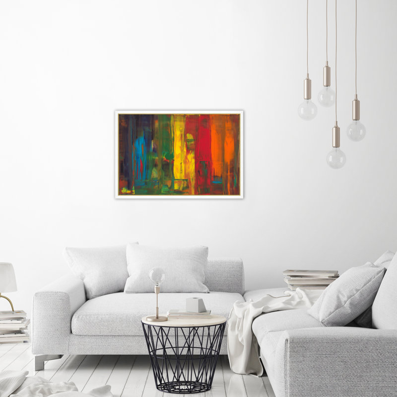 In Rainbows Print by Van Garret, 31.75" H x 46.75" W