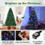 Sapin de Noël artificiel lumineux avec huit séquences d'éclairage-1549333249-1590095629