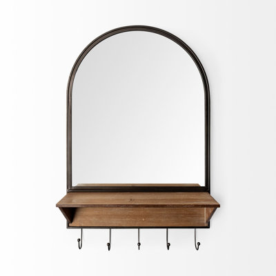 Metal Arch/Crowned Top Mirror