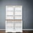 Spacious Storage Bookcases, Mdf Wood Modern Curved Shelves For Home